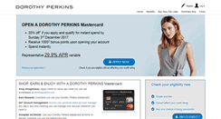 Desktop Screenshot of dorothyperkinscard.com